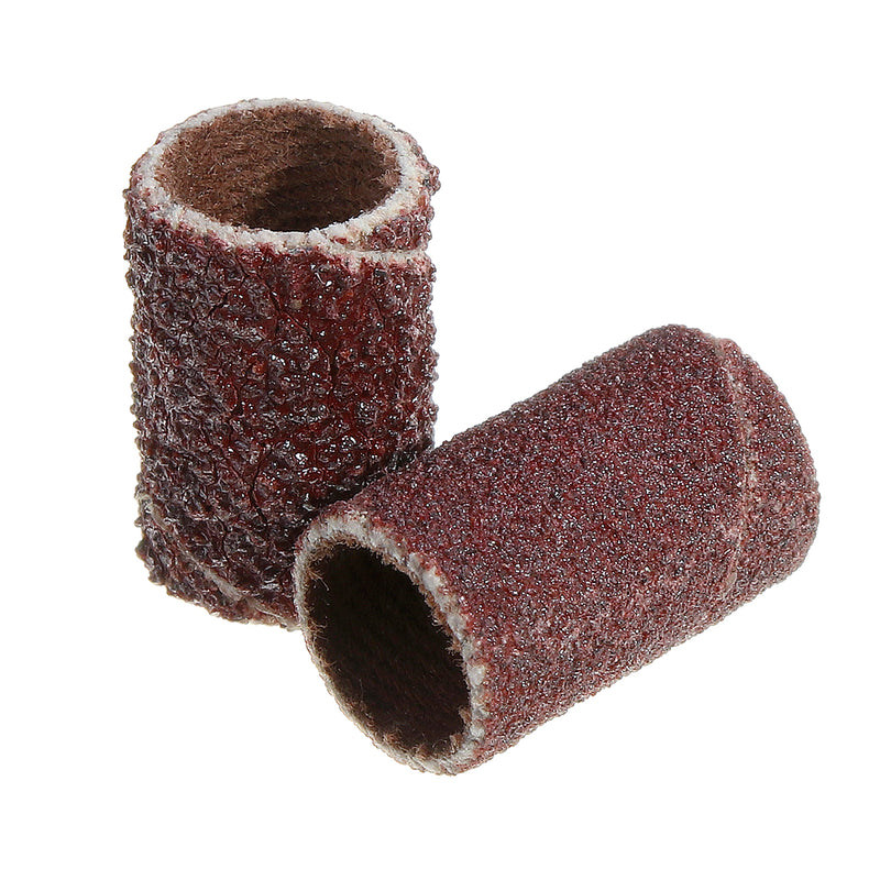 97Pcs Sanding Band Drum Sleeves Sandpaper Ring Set Mandrels Rotary Tool DIY