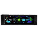 5.25" Color Display Drive Bay PC Computer CPU Cooling LCD Front Panel Temperature Controller Fan Speed Control for Desktop