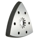 90mm Six Holes Stainless Steel Triangular Sand Disc Saw Blade Oscillating Multitool