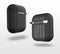 Dirose Portable Shockproof Dirtproof Silicone Wireless bluetooth Earphone Storage Case with Anti-lost Rope & Keychain for Apple Airpods 1/2