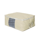 Foldable Storage Bag Clothes Bedding Blanket Organizer Holder Case Baskets with Handle