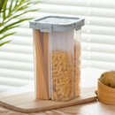 Food Storage Box Compartment Snack Removable Plastic Container Kitchen Case