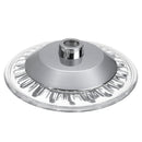 7 Colors Automatic LED Light Changing Round Top Shower Head Bath Rainfall Showerhead High Pressure