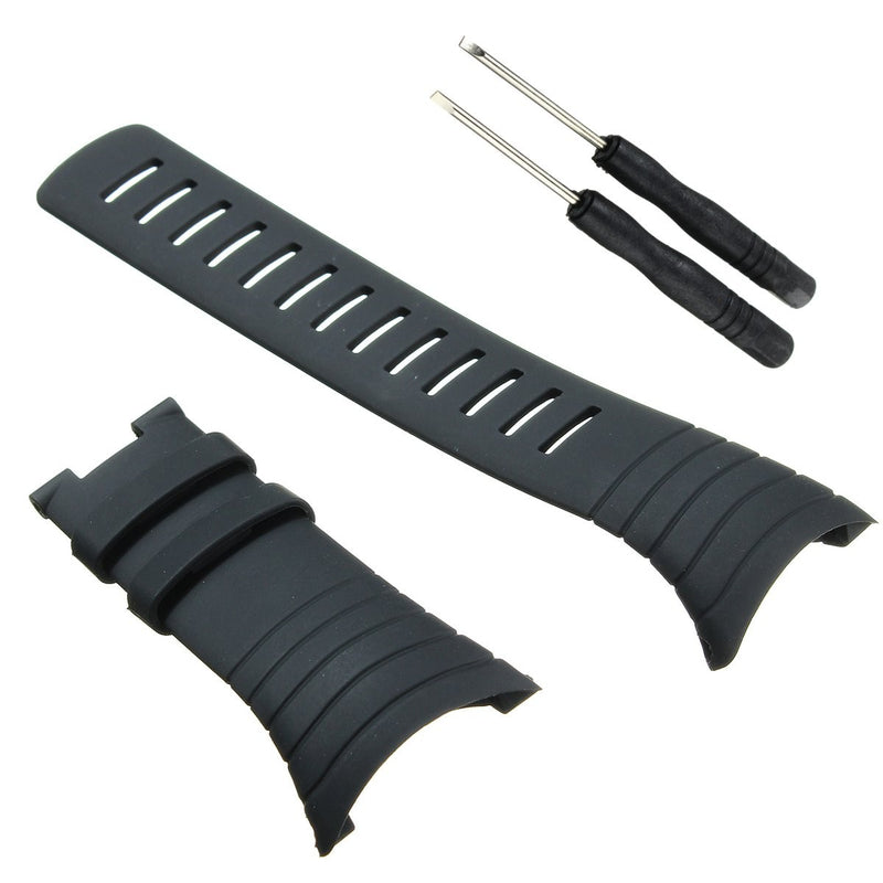 Replacement Rubber Strap Band Without Buckle For Suunto Core New Watch