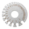 Wire Thickness Measuring 2 Sides Round Wire Thickness Measurer Tester Ruler Gauge Diameter Tool