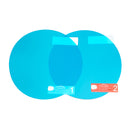 2Pcs Car Waterproof PET Anti-fog Rearview Mirror Side Window Soft Protective Film Transparent