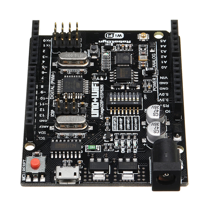 Robotdyn U NO+WiFi R3 ATmega328P+ESP8266 32Mb USB-TTL CH340G Development Board For Ariduino