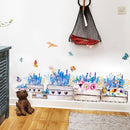 Miico FX64046 Flower Wall Sticker Children's Room And Kindergarten Decorative Wall Sticker  DIY Sticker