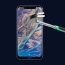 BAKEEY 9H Anti-Explosion Full Cover Full Gule Tempered Glass Screen Protector for NOKIA X7 / NOKIA 8.1