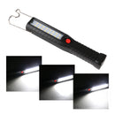USB Rechargeable 16 LED Work Light Magnetic Hanging Inspection Lamp Flashlight Hook Camping Lamp Torch