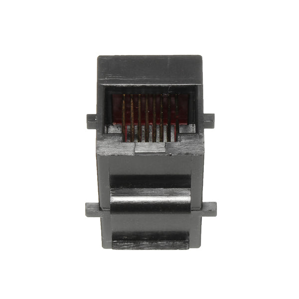 Female Cat6 8p8c RJ45 Gigabit Coupler Network Adapter Shielded Panel Plug 1PC