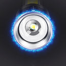 WARSUN 702 T6 LED + COB Flashlight 3 Modes Zoomable USB Rechargeable Flashlight EDC LED Torch Work Lamp Camping Hunting Emergency Lantern