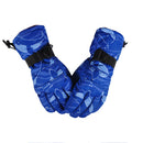 Professional Windproof Water Repellent Ski Glove Cold Resistance -30 Winter Riding Warm Gloves