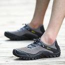 Q923 Men Outdoor Breathable Summer Trekking Water Shoes  Climbing Hiking Shoes Sneakers