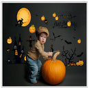 Miico MJ8006 Halloween Sticker Cartoon Sticker Removable Wall Sticker For Halloween Decoration Room Decoration
