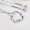 Cake Fruit Plates Stand Centre Handle Fitting Rod 3 Tier Revolving Cake Stand Wedding Party Supplies