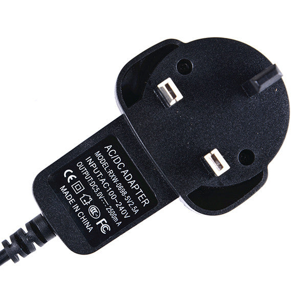 3Pcs 5V 2.5A UK Power Supply Charger Micro USB AC Adapter For Raspberry Pi 3