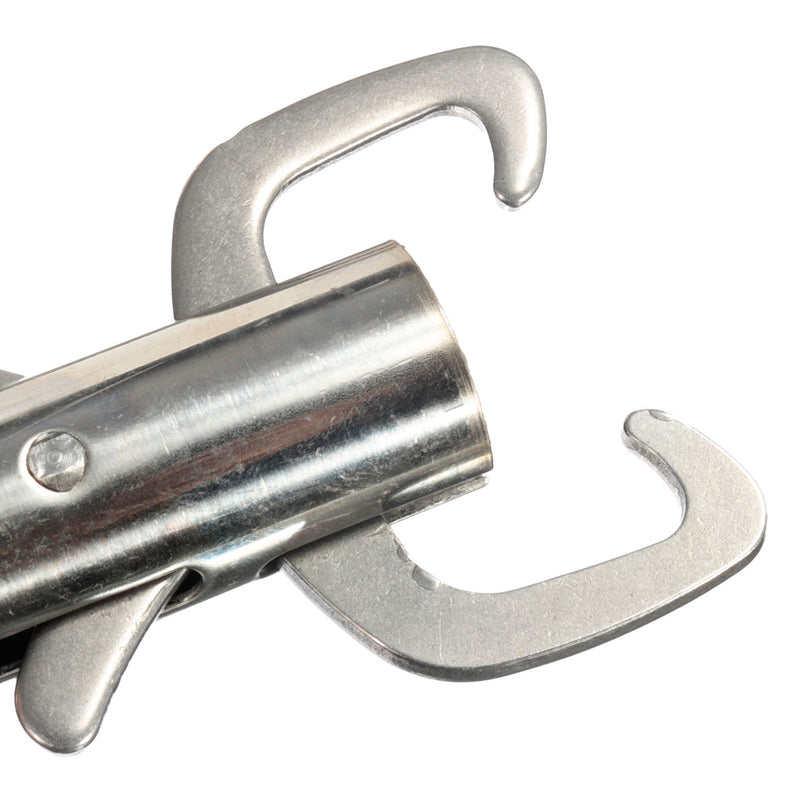 ZANLURE 304 Stainless Steel Fishing Gripper T Shape Handle Lip Grip Fishing Pliers Portable Fishing Tools