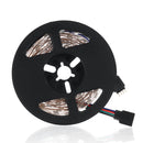 DC12V 5M 5050 Non-waterproof Indoor Color Changeable 150LED Strip Light Kit + EU/US Plug + 24Keys Remote Control