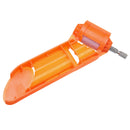 Portable Drill Bit Sharpener 5/64 to 1/2 Inch Bits Corundum Grinding Wheel Drill Powered Tool
