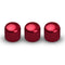 3PCS Electric Guitar Bass Replacement Parts Tone Volume Control Knobs Cap Guitar Parts