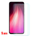 Bakeey 5pcs 9H Anti-explosion Anti-scratch Tempered Glass Screen Protector for Xiaomi Redmi Note 8