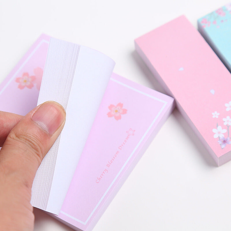Sakura Sticky Notes Set 480 Sheets Gift Box Student Sticker Paper Fashion N Time Post
