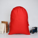 5Pcs Christmas Drawstring Bag Pack Gift Storage Bag Handbag Canvas Xmas Pouch 50x70cm