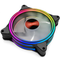 Coolmoon 3PCS 12cm 12 LED Monochromatic Lights RGB Cooling PC Fans Adjustable CPU Cooling Fan with the Remote Control