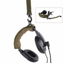 Hunting Tactical Headphone Cap Advanced Modular Headphone Spring Cover for Headphone Microphone Helm