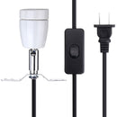 E27 Ceramic Universal Lamp Holder Reptile Climbing Pet Box Heating with Switch US Plug