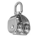 M15 M20 M25 M32 Stainless Steel Single Double Wheel Lifting Rope Pulley