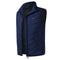 Electric USB Heatiing Warm Hooded Jacket Winter Heated Back + Abdomen + Neck Vest 3 Temperature Control