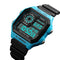 SKMEI 1299 Countdown Alarm Stainless Steel Waterproof Digital Watch