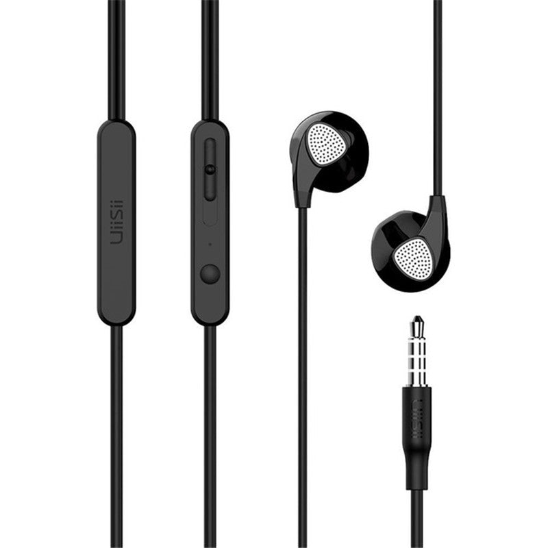 Uiisii U1 In-ear Headphones Music Player HiFi Earphone Sports Gaming Headset With Mic for Xiaomi Samgsung