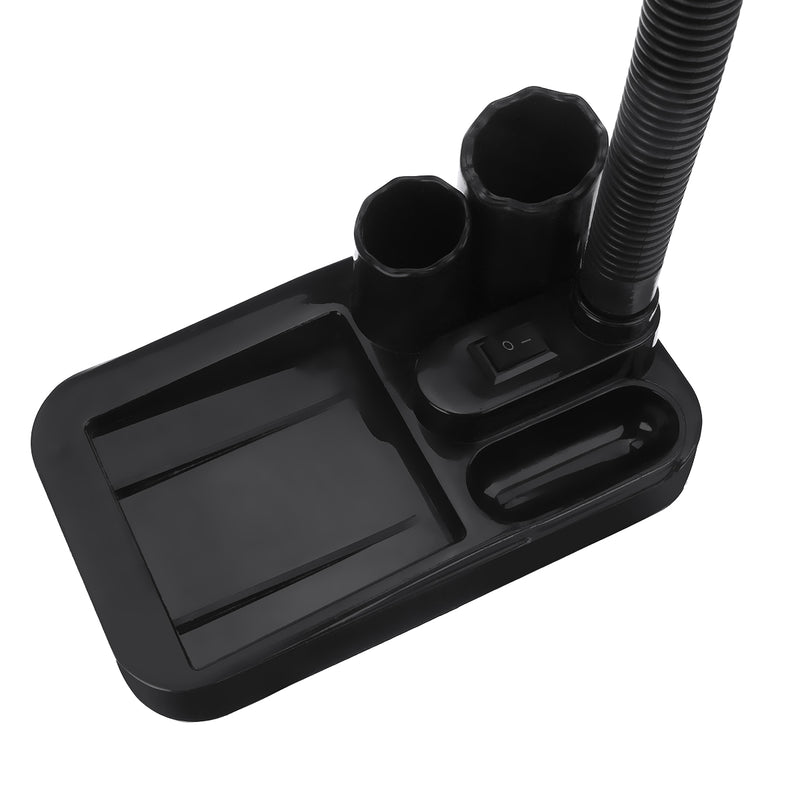 5X 10X Magnifying LED Lamp Magnifier Light Large Glass Lens Desktop Stand Craft