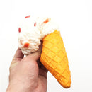 GiggleBread 2PCS Ice Cream Cone Squishy 19*10cm Original Packaging Slow Rising Collection Decor Toy