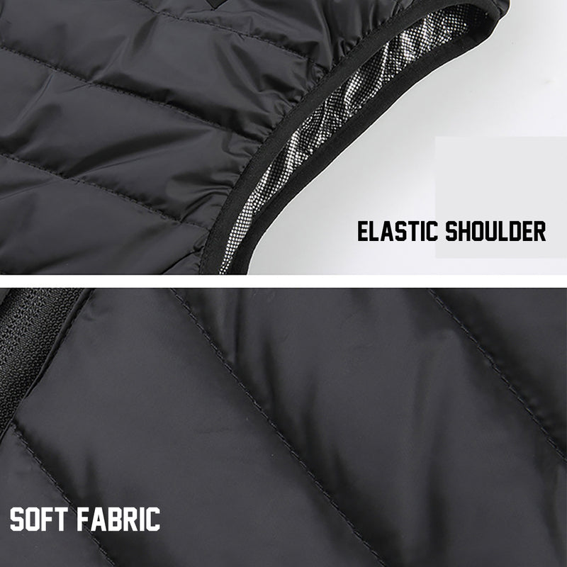 Electric Vest Heated Jacket 9 Heating Area USB Thermal Warm Winter Body Warmer