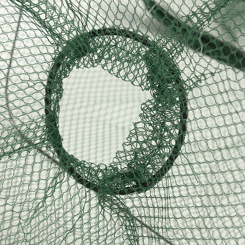 ZANLURE 22x45cm Folding Fishing Net Shrimp Crayfish Lobster Prawn Bait Mesh Trap