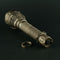 1Pcs Sand Silver Color Convoy L2 DIY 18650/26650 Extension Tube Flashlight Body Host Without LED & Driver
