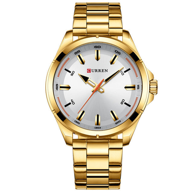 CURREN 8320 Business Style Men Wrist Watch Stainless Steel Design Quartz Watch