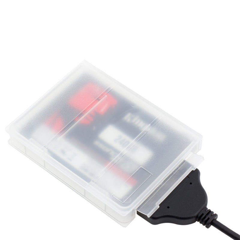 ITHOO 2 * USB3.0 to SATA Data Cable 2.5" Hard Drive Converter Cable Support UASP for the SATA Hard Disk