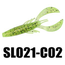 SeaKnight SL021 4pcs Soft Fishing Lure 110mm 11.5g Swinbait Fishig Worm Shrimp Bait