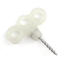 IPRee 65x55x30mm Outdoor Night Vision Luminous Tent Rope Buckle Tent Hook Accessories Camping Nails