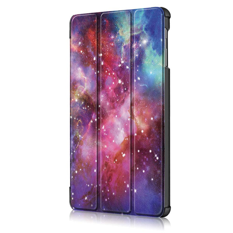 Tri-Fold Pringting Tablet Case Cover for Samsung Galaxy Tab A 10.1 2019 T510 Tablet - Milky Way Galaxy