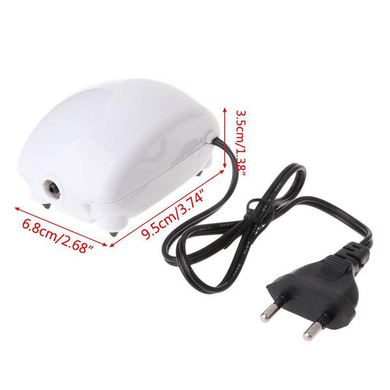 Mrosaa Ultra-mute Fish Tank Air Pump Micro Aquarium Aeration Pump Aquarium Fish Tank Air Compressor Oxygen Pump
