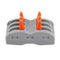 20Pcs 3Pin Wire Docking Connector Termainal Block Universal Quick Terminal Block SPL-3 Electric Cable Wire Connector Terminal 0.08-4.0mm