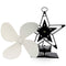 Heat Powered Stove Fan Wood Log Burner Fireplace Eco Friendly Fan Saving Ecofan
