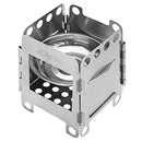 Xmund XD-ST4 Portable Cooking Stove Outdoor Picnic BBQ Furnace Wind Shield With Plate Cookware