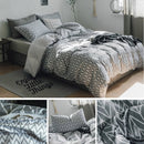 IKEA Style 100% Cotton Bed Sheets Softest 3 Styles Bedding Sets Collection Deep